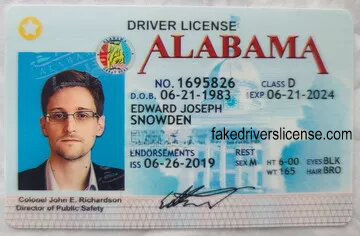 Alabama Fake ID-Alabama Fake Driving Licence